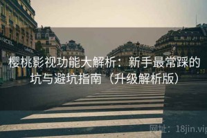樱桃影视功能大解析：新手最常踩的坑与避坑指南（升级解析版）