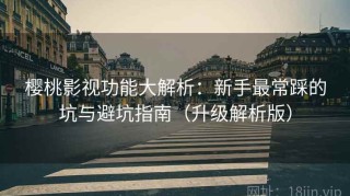 樱桃影视功能大解析：新手最常踩的坑与避坑指南（升级解析版）