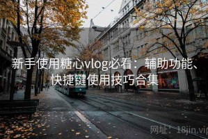 新手使用糖心vlog必看：辅助功能、快捷键使用技巧合集