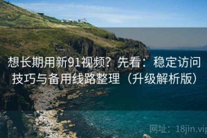 想长期用新91视频？先看：稳定访问技巧与备用线路整理（升级解析版）