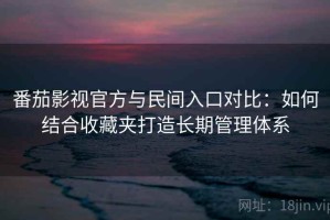 番茄影视官方与民间入口对比：如何结合收藏夹打造长期管理体系