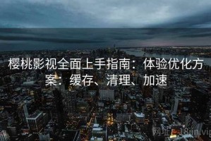樱桃影视全面上手指南：体验优化方案：缓存、清理、加速