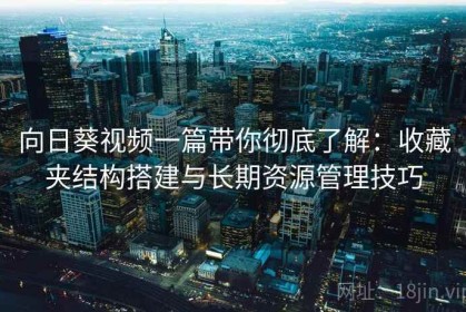 向日葵视频一篇带你彻底了解：收藏夹结构搭建与长期资源管理技巧