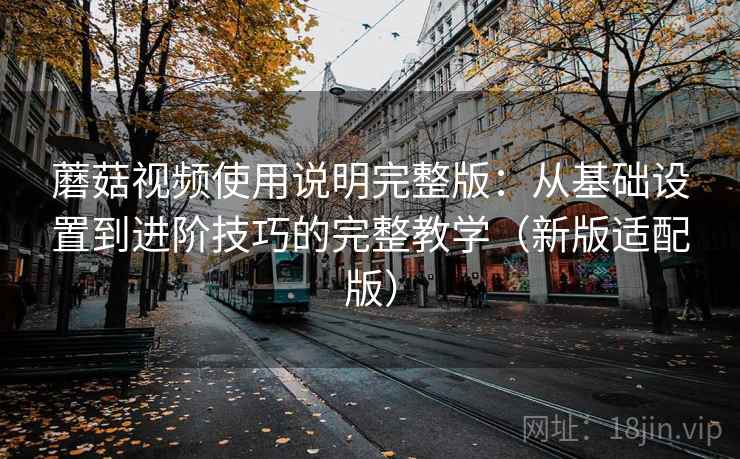 蘑菇视频使用说明完整版：从基础设置到进阶技巧的完整教学（新版适配版）