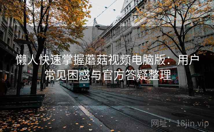 懒人快速掌握蘑菇视频电脑版：用户常见困惑与官方答疑整理