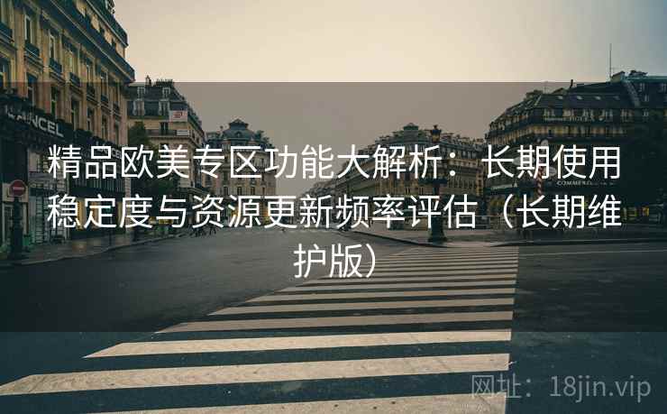 精品欧美专区功能大解析：长期使用稳定度与资源更新频率评估（长期维护版）