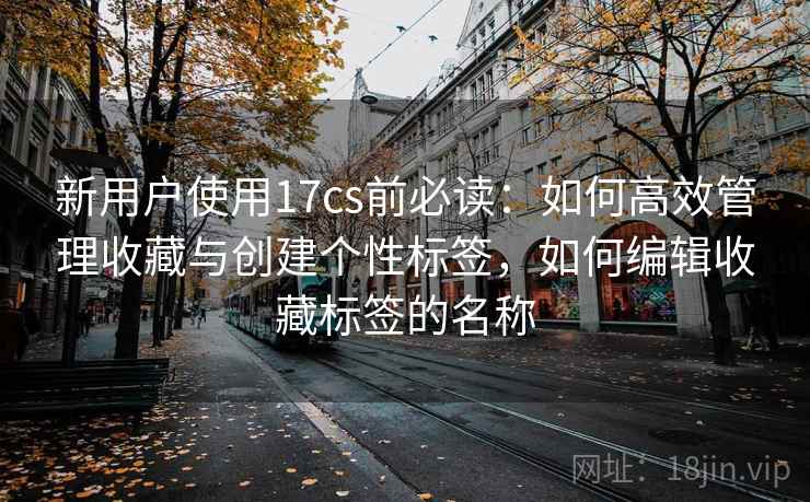 新用户使用17cs前必读：如何高效管理收藏与创建个性标签，如何编辑收藏标签的名称