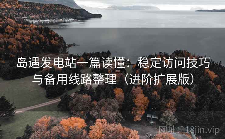 岛遇发电站一篇读懂：稳定访问技巧与备用线路整理（进阶扩展版）