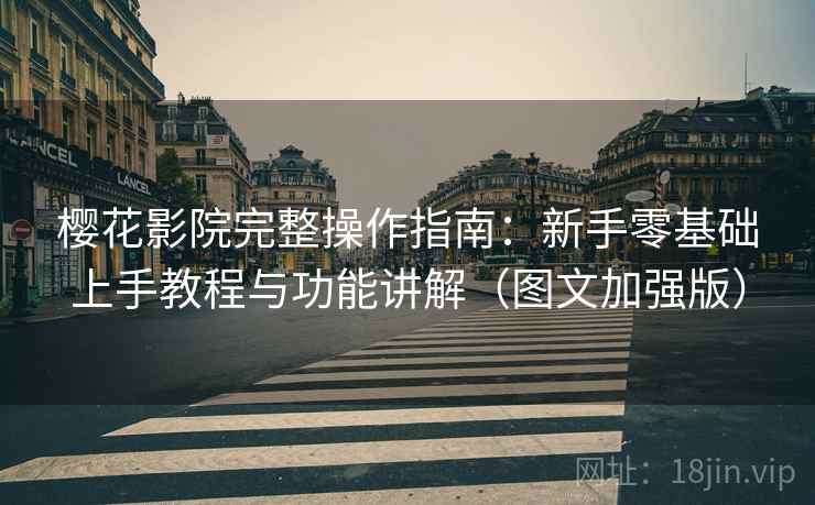 樱花影院完整操作指南：新手零基础上手教程与功能讲解（图文加强版）