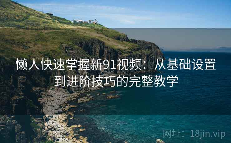 懒人快速掌握新91视频：从基础设置到进阶技巧的完整教学