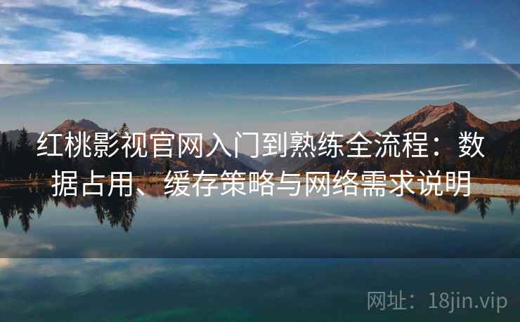 红桃影视官网入门到熟练全流程:数据占用、缓存策略与网络需求说明 红桃影视官网入门到熟练全流程:数据占用、缓存策略与网络需求说明